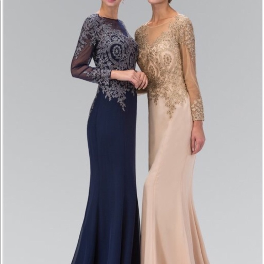 Burgundy plus size evening dress